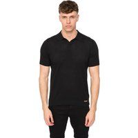 Gestricktes Poloshirt mit offenem Kragen