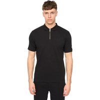 Modernes Poloshirt mit Viertelreißverschluss