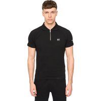 Topfield Strukturierte Zipper-Polo