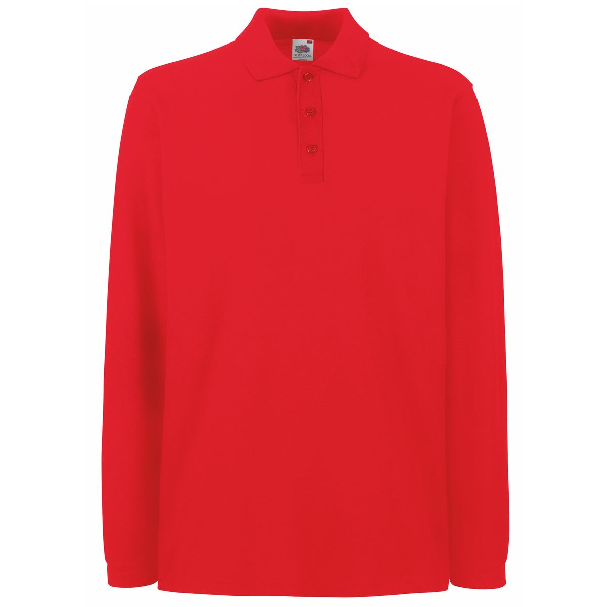 Klassisches Langarm-Poloshirt für Herren