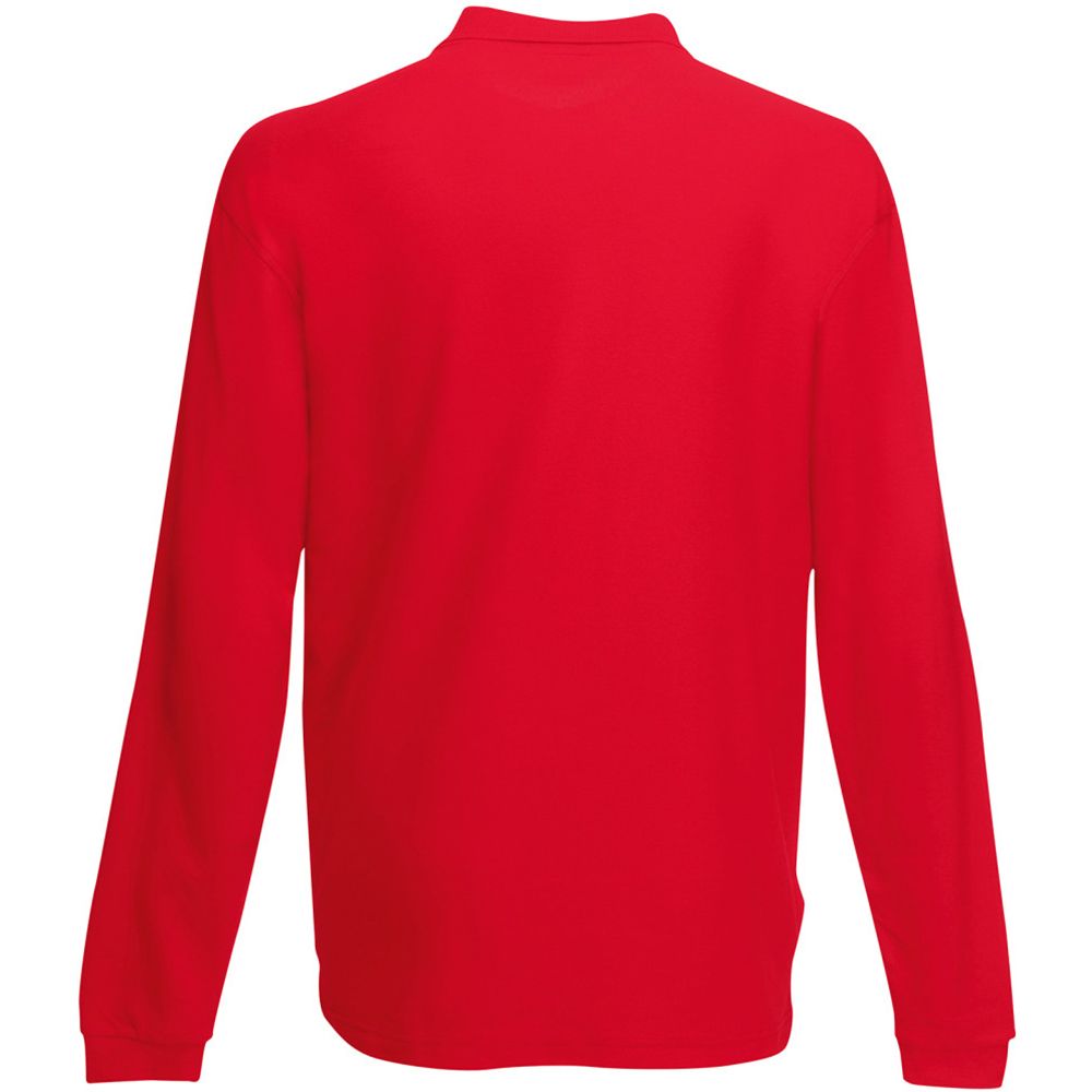 Klassisches Langarm-Poloshirt für Herren