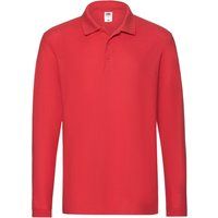 Premium Langarm-Poloshirt