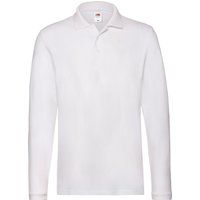 Klassisches Langarm-Poloshirt aus Baumwolle