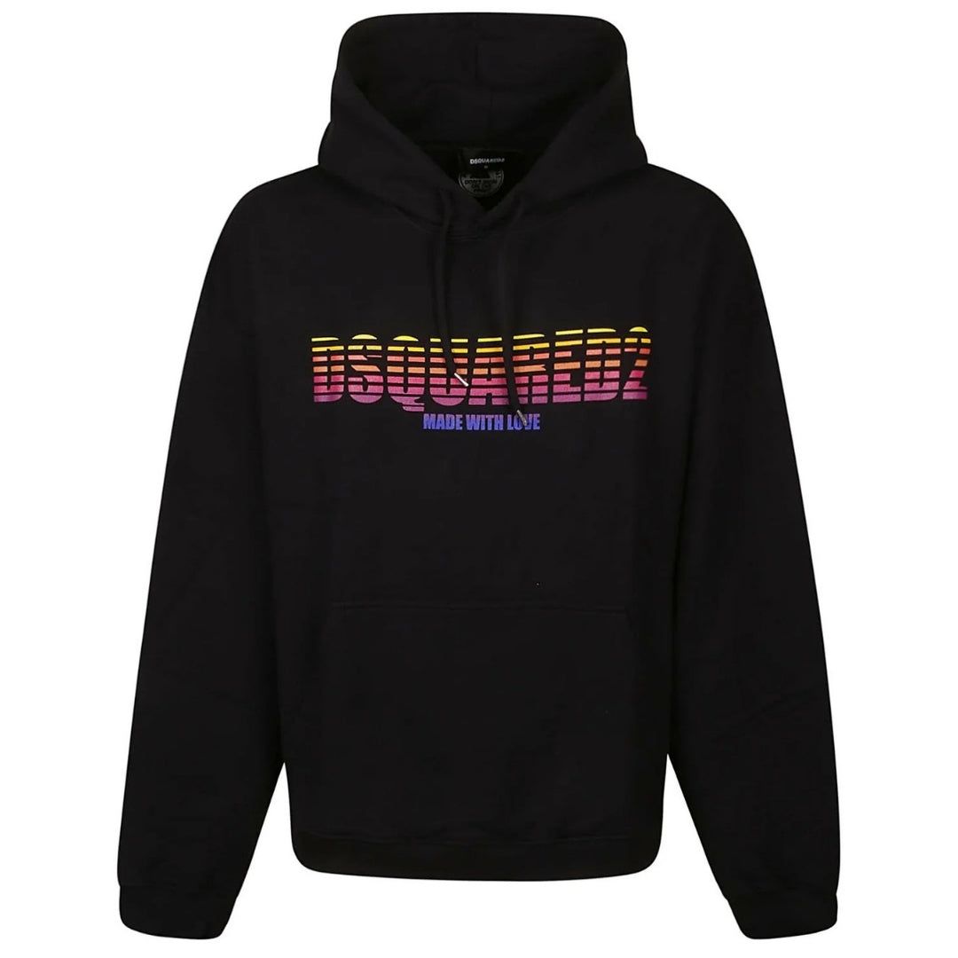 Hoodie mit Sunset-Logo-Grafik