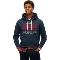 Hoodie mit Vintage-Logo