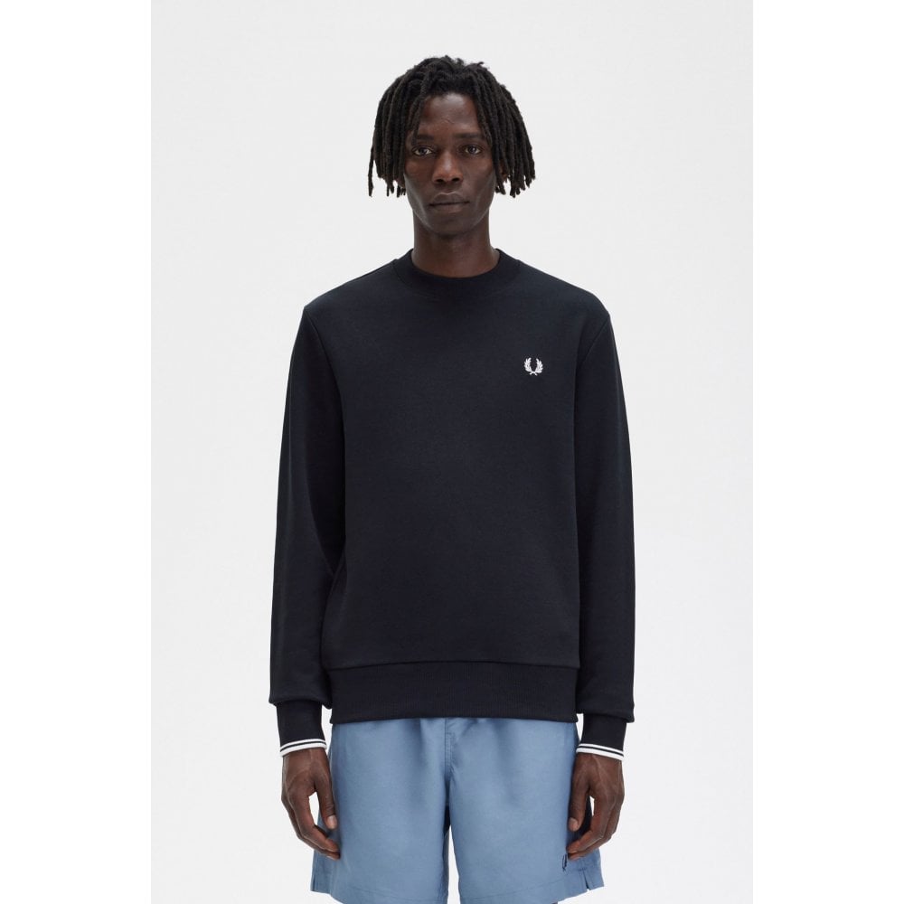 Klassisches Logo-Sweatshirt mit Rundhalsausschnitt