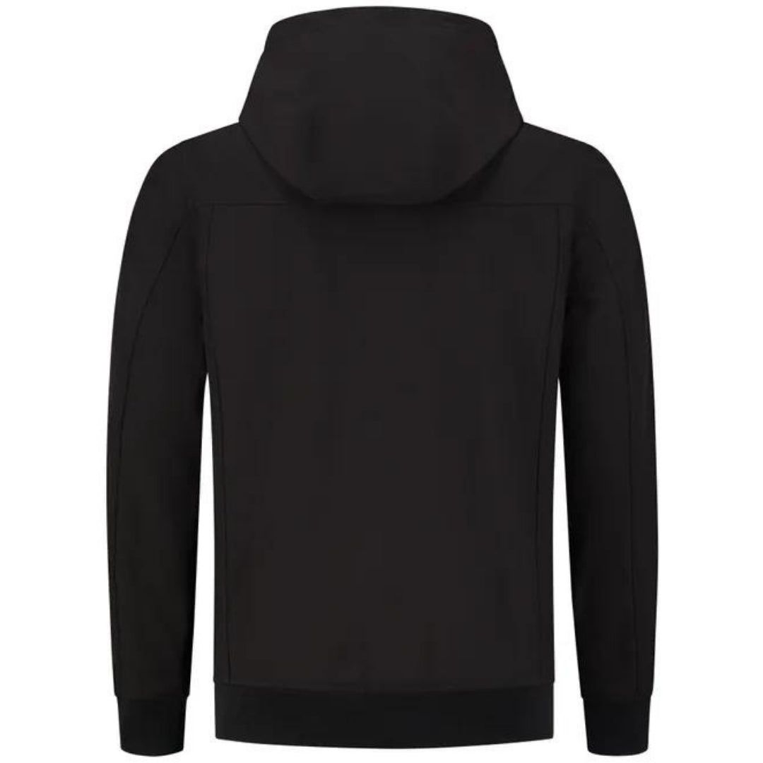 Kapuzen-Softshelljacke mit Tasche