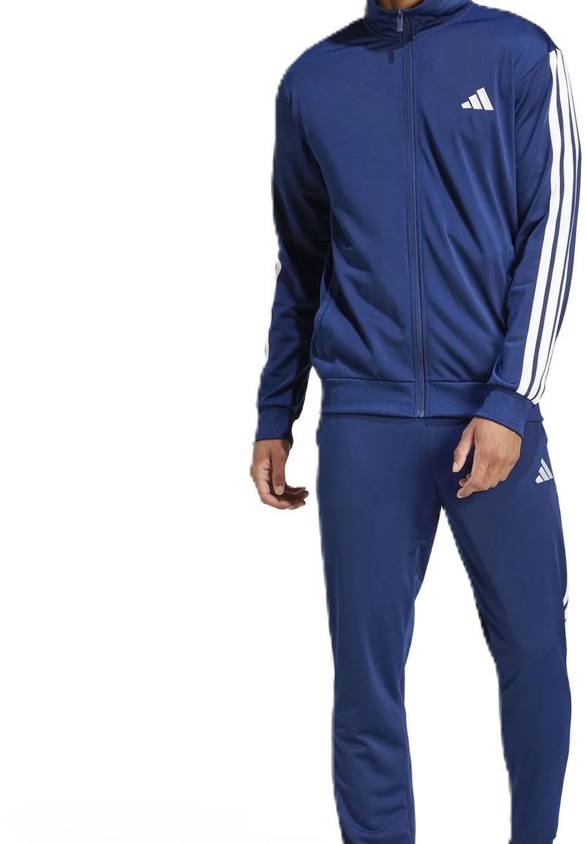 Klassischer Trikot-Trainingsanzug mit Streifen