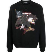 Sweatshirt mit amerikanischem Adler-Motiv