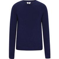 Klassischer Strickpullover mit Rundhalsausschnitt