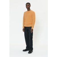 Klassischer Strickpullover mit Rundhalsausschnitt