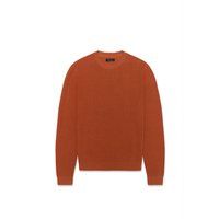 Klassischer Strickpullover mit Rundhalsausschnitt