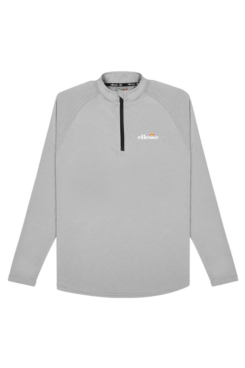 Sport-Langarmshirt mit Viertelreißverschluss