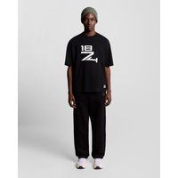 Minimalistische Lounge-Jogginghose mit geradem Bein