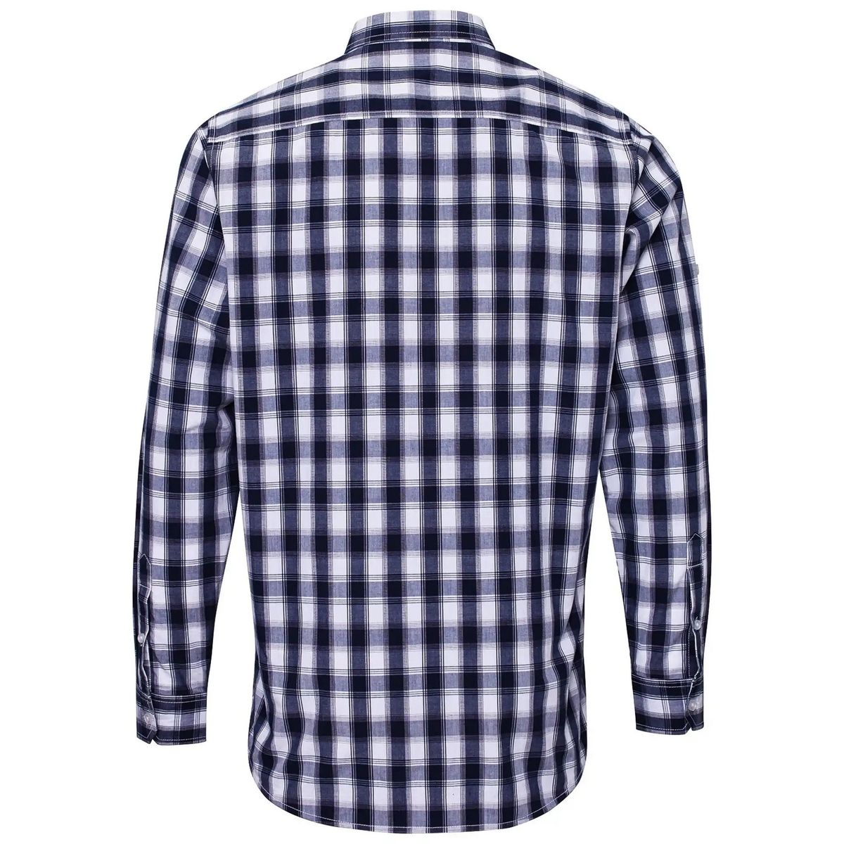 Kariertes Slim-Fit Langarmhemd