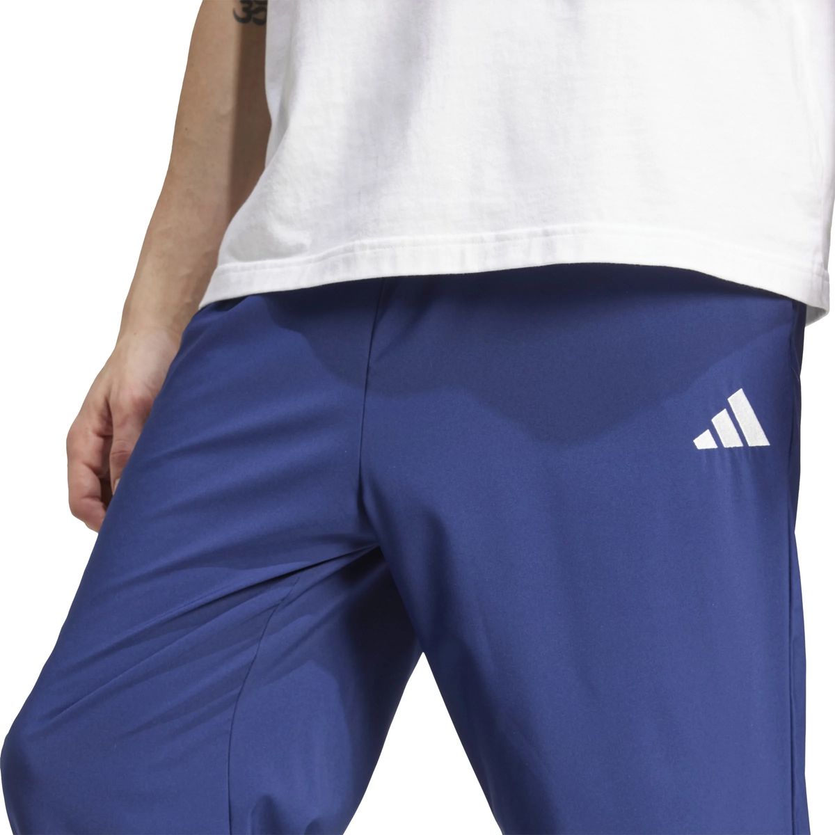 adidas Essentials Trainingshose, Gummibund, für Herren, blau, S