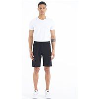 Leichte Strick-Sweatshorts aus Baumwollmischung