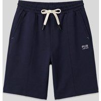 Baumwoll-Sweatshorts mit Kordelzug