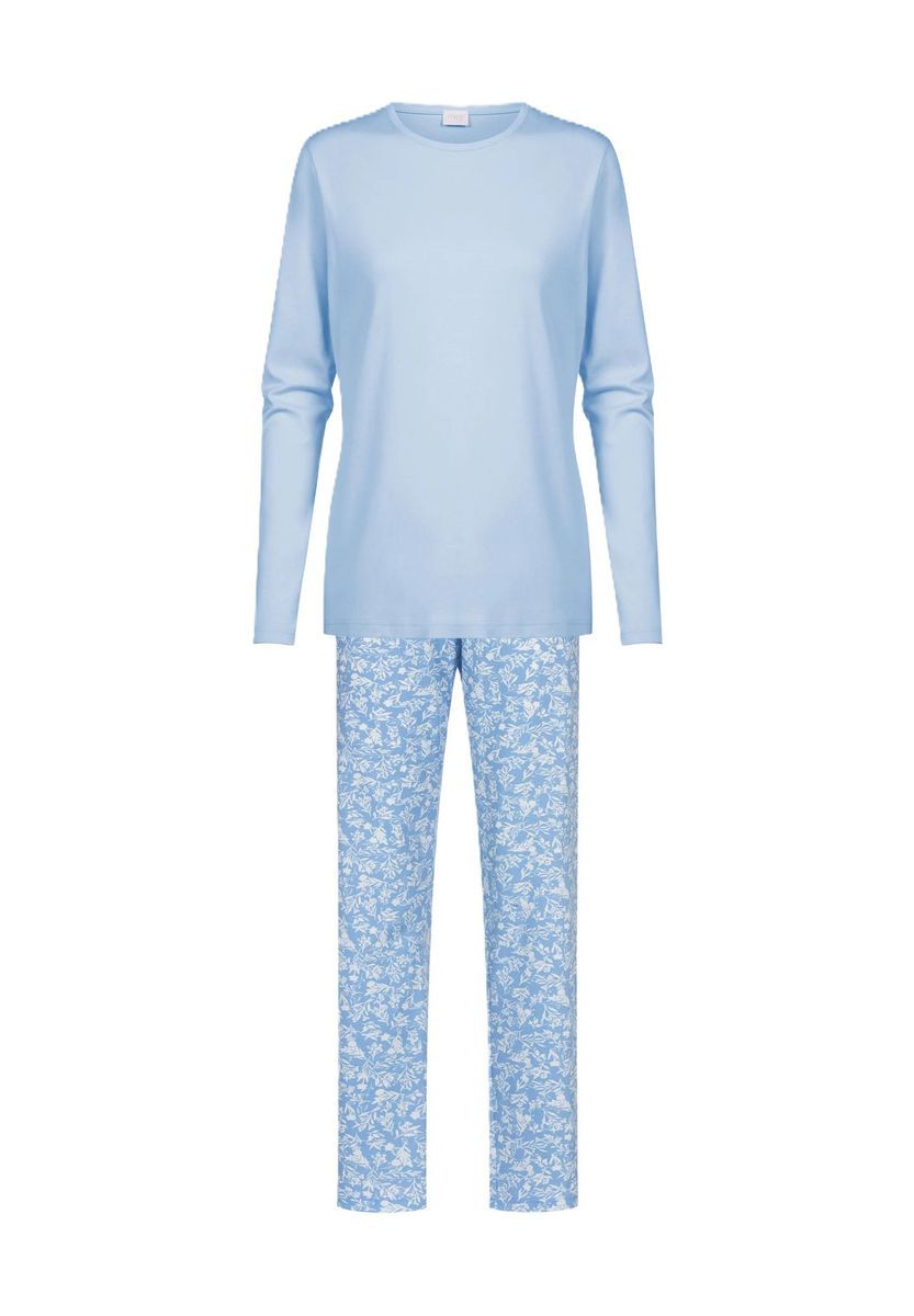 Baumwoll-Schlafanzug-Set mit Blumendruck