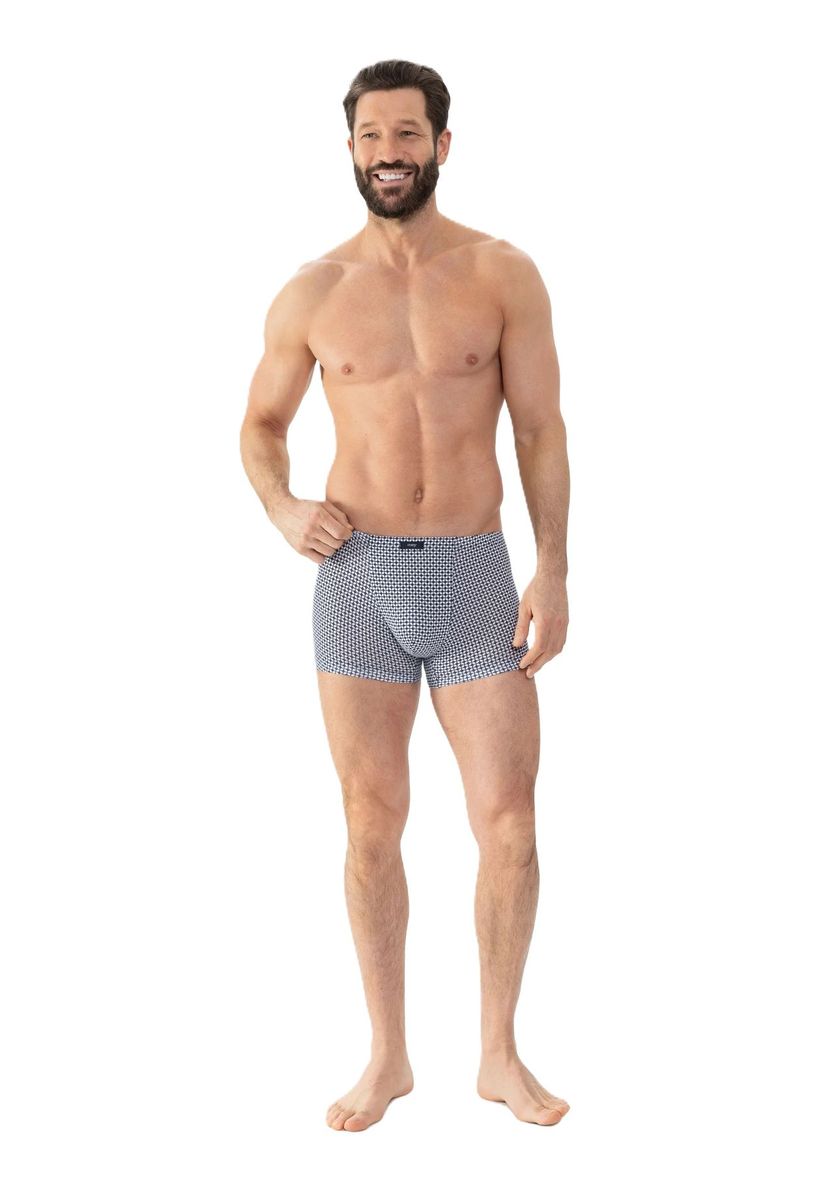 Gemusterte Herren Trunk aus Baumwollstretch