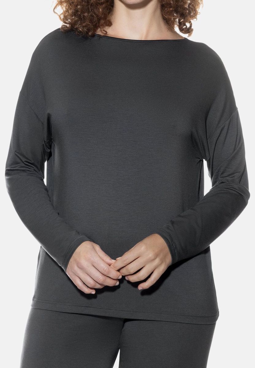 Langärmliges Oberteil mit entspannter Passform
