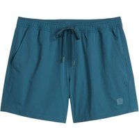 Einfarbige schnelltrocknende Badeshorts