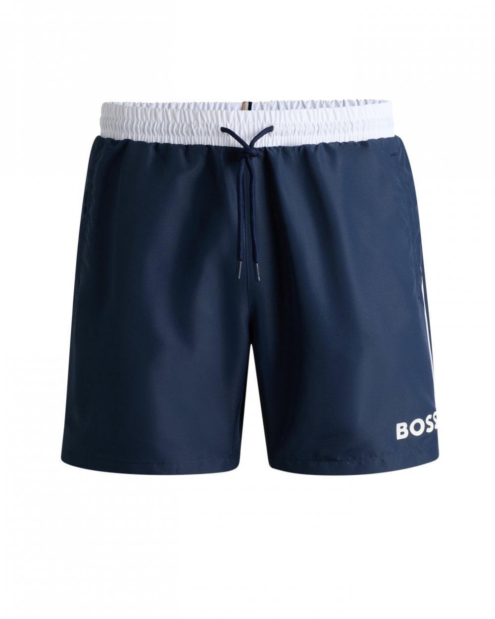 Schnelltrocknende Badeshorts mit Logo