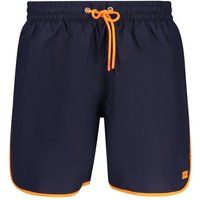 Klassische Badehose mit Kontrastpaspel