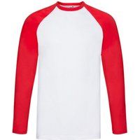Langärmliges Raglan-Baseball-Shirt