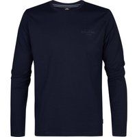 Langarmshirt mit Logo-Stickerei