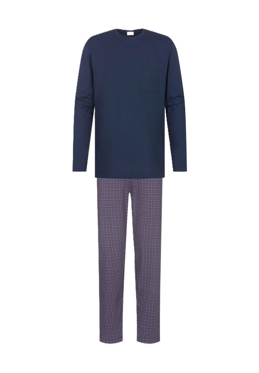 Herren Langarm Schlafanzug Set