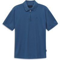 Modern Fit Zip-Poloshirt