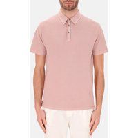 Piqué-Poloshirt mit Kontrastnähten