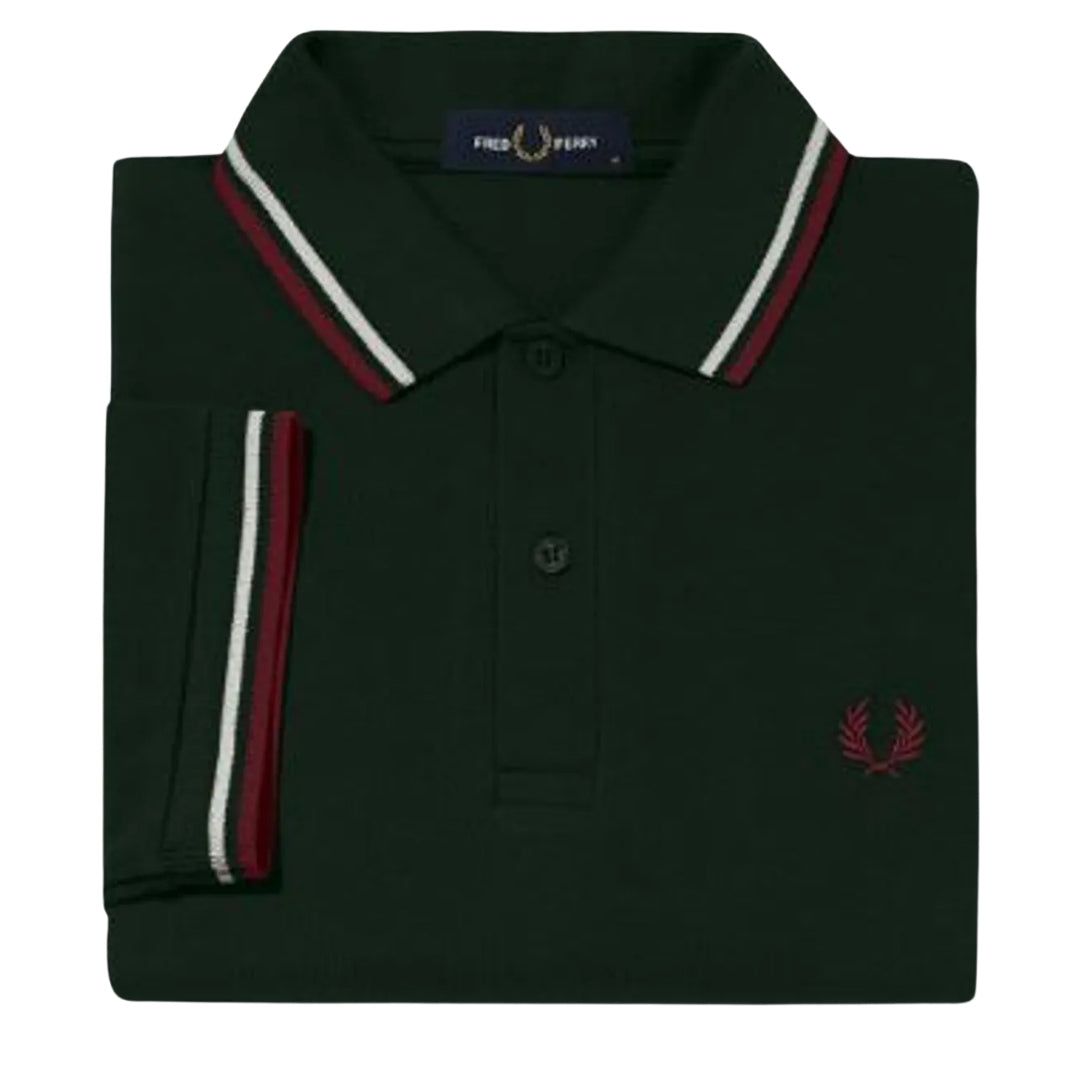 Poloshirt mit doppeltem Streifen