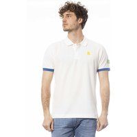 Kurzarm-Polo mit Kontrastbündchen