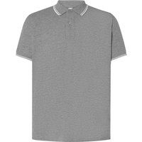 Klassisches Piqué-Poloshirt mit Kontraststreifen