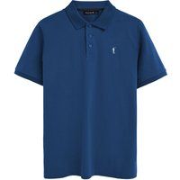 Kurzärmliges Baumwoll-Piqué-Poloshirt