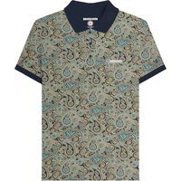 Klassisches Polo-Shirt mit Paisley-Muster