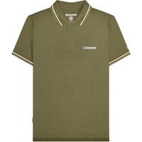 Piqué-Poloshirt mit Kontrastkanten
