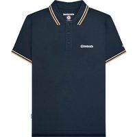 Polo-Shirt mit Kontraststreifen aus Piqué