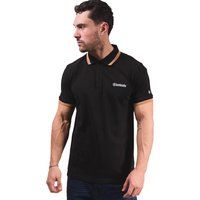 Klassisches Piqué-Poloshirt mit Streifen-Akzenten