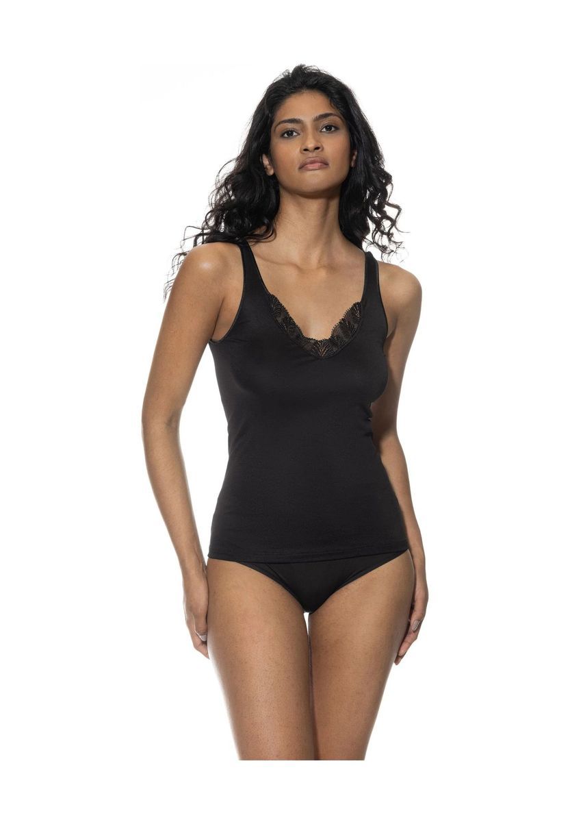 Elegantes Tanktop mit Spitzendetails