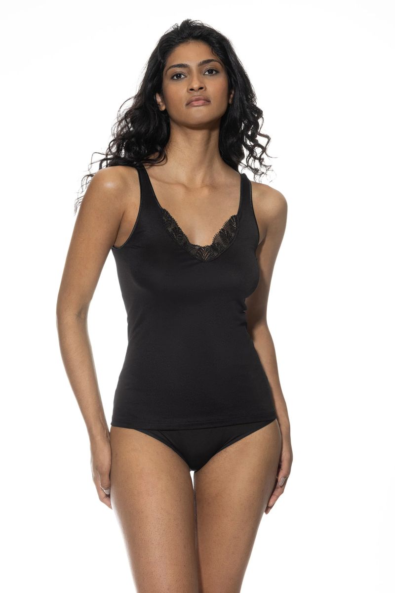 Elegantes Tanktop mit Spitzendetails