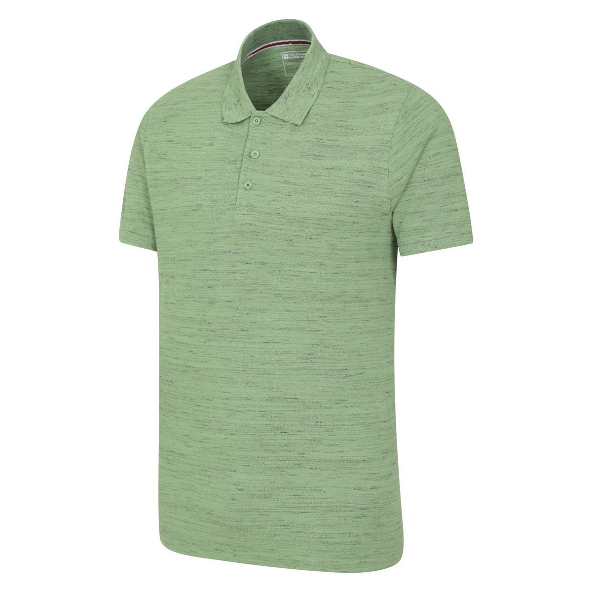Strukturiertes Poloshirt aus Slub-Baumwolle