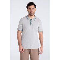 Strukturiertes Piqué-Slub-Poloshirt