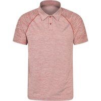 Atmungsaktives Melange Performance Poloshirt