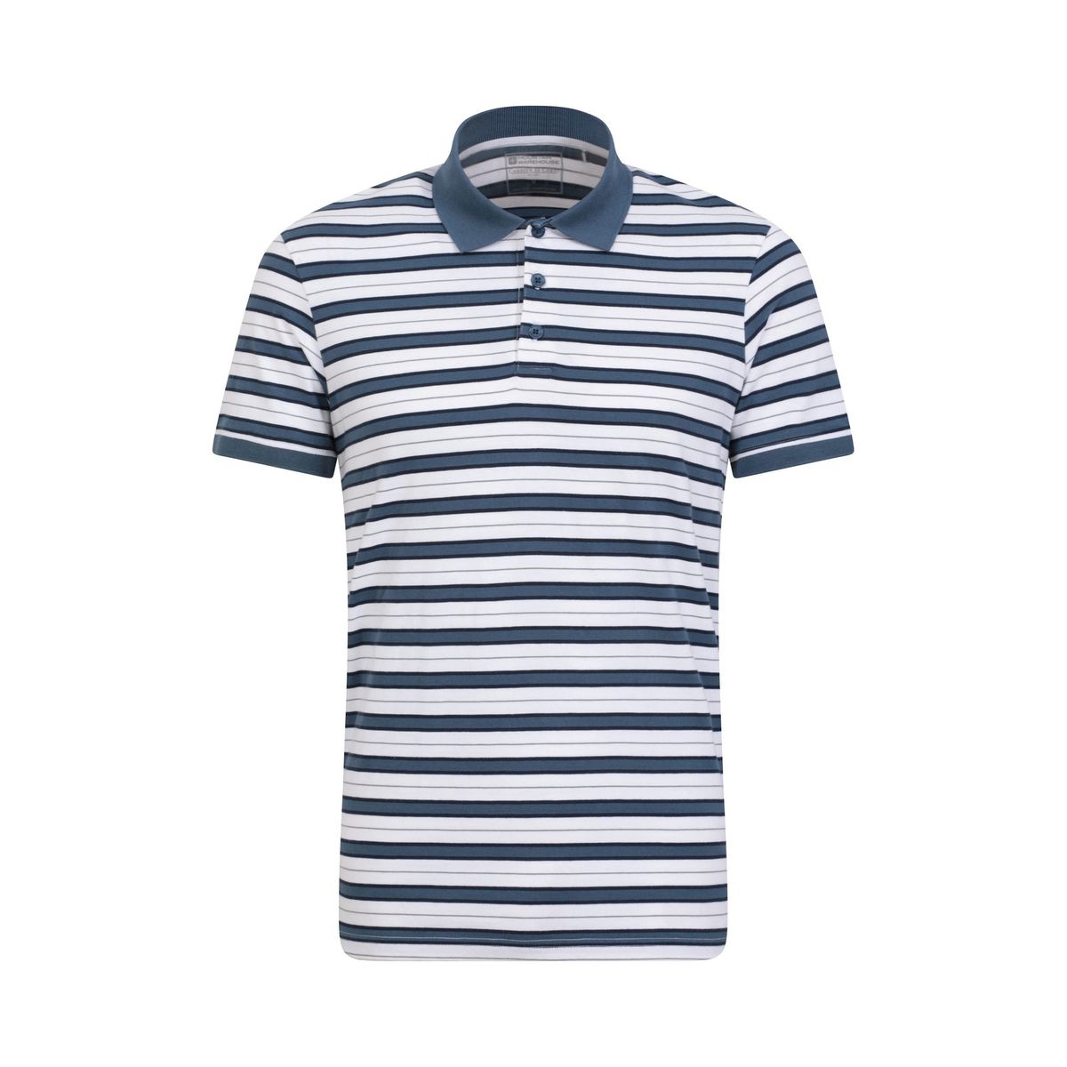 Gestreiftes Poloshirt aus Bio-Baumwolle