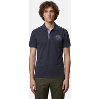 Kurzarm-Poloshirt mit Grafikprint