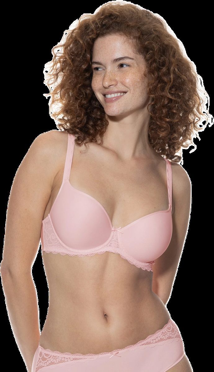 BH mit Spacer-Cups und Spitzenbesatz