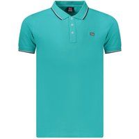 Kurzarm-Poloshirt mit Kontrastbesatz